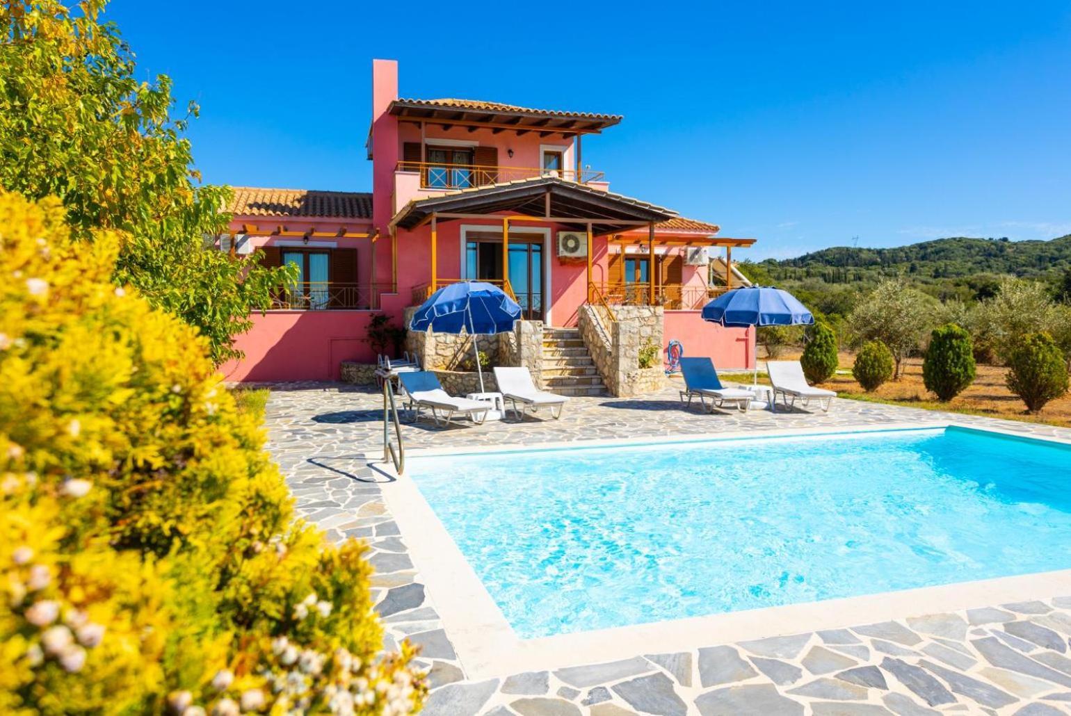 Villa Aetos Vasilikiádhes Esterno foto