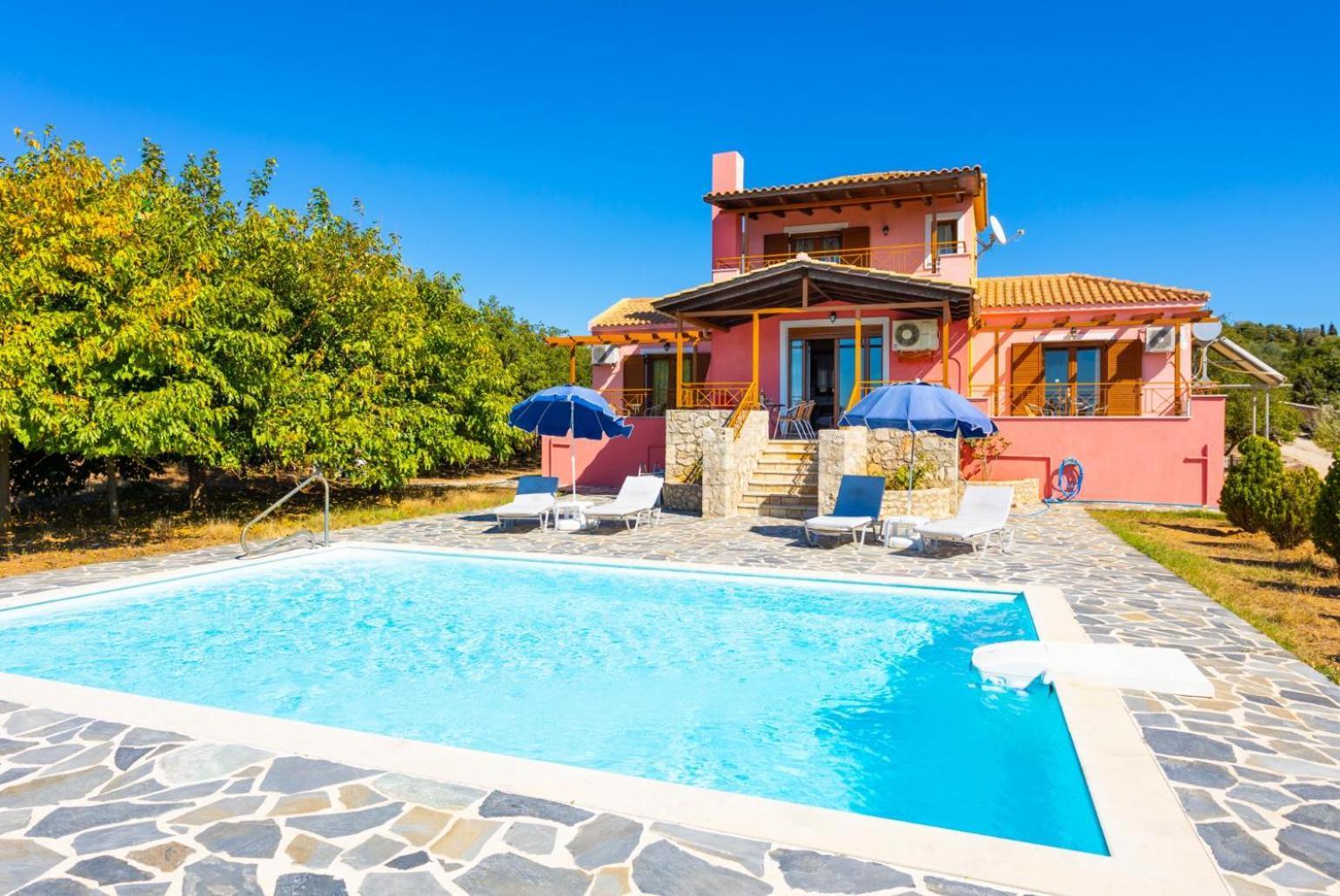 Villa Aetos Vasilikiádhes Esterno foto
