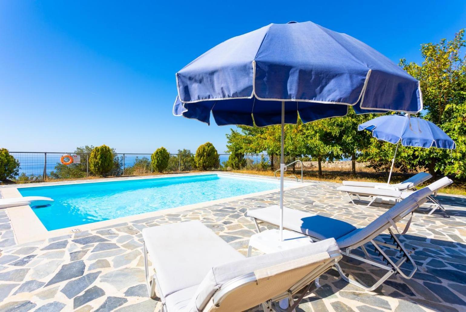 Villa Aetos Vasilikiádhes Esterno foto