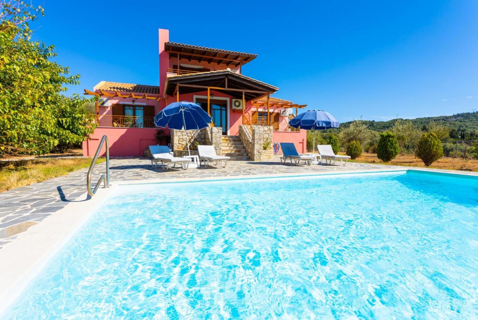 Villa Aetos Vasilikiádhes Esterno foto