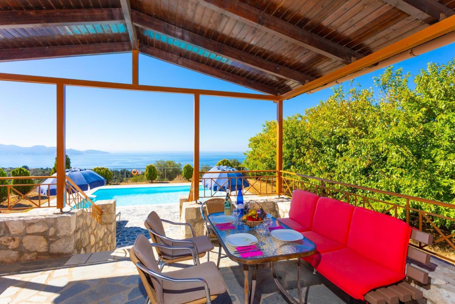 Villa Aetos Vasilikiádhes Esterno foto