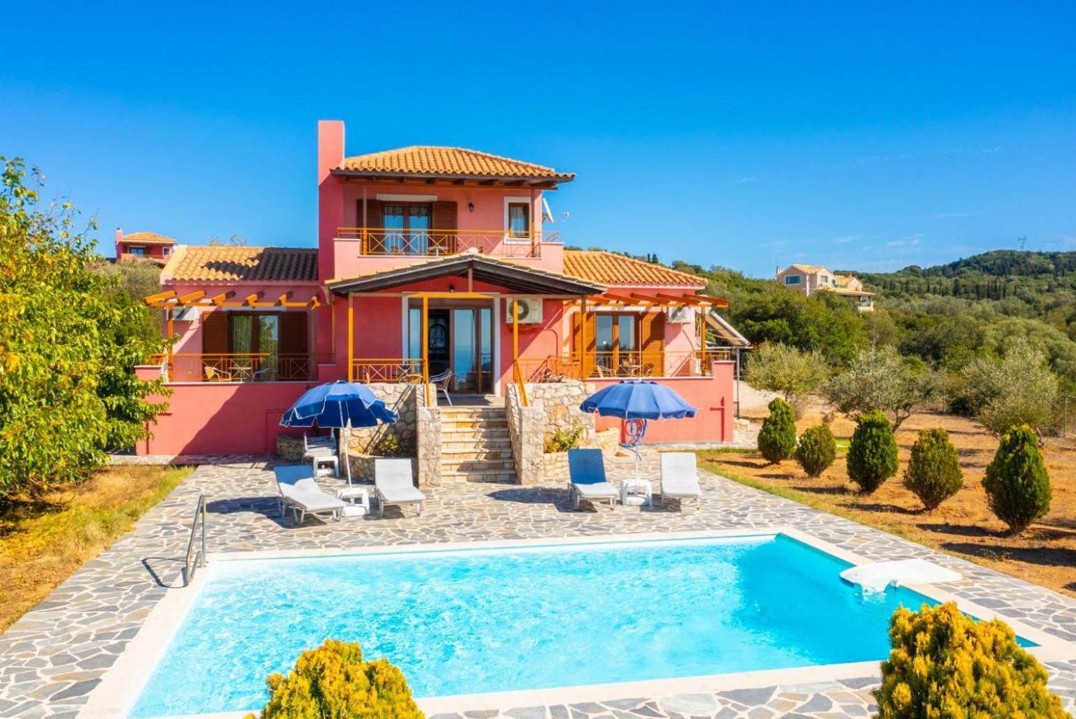 Villa Aetos Vasilikiádhes Esterno foto