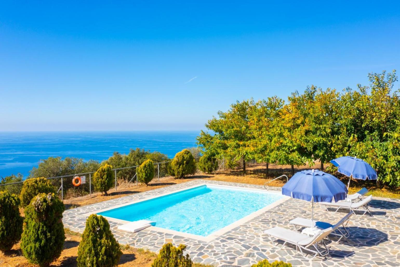Villa Aetos Vasilikiádhes Esterno foto
