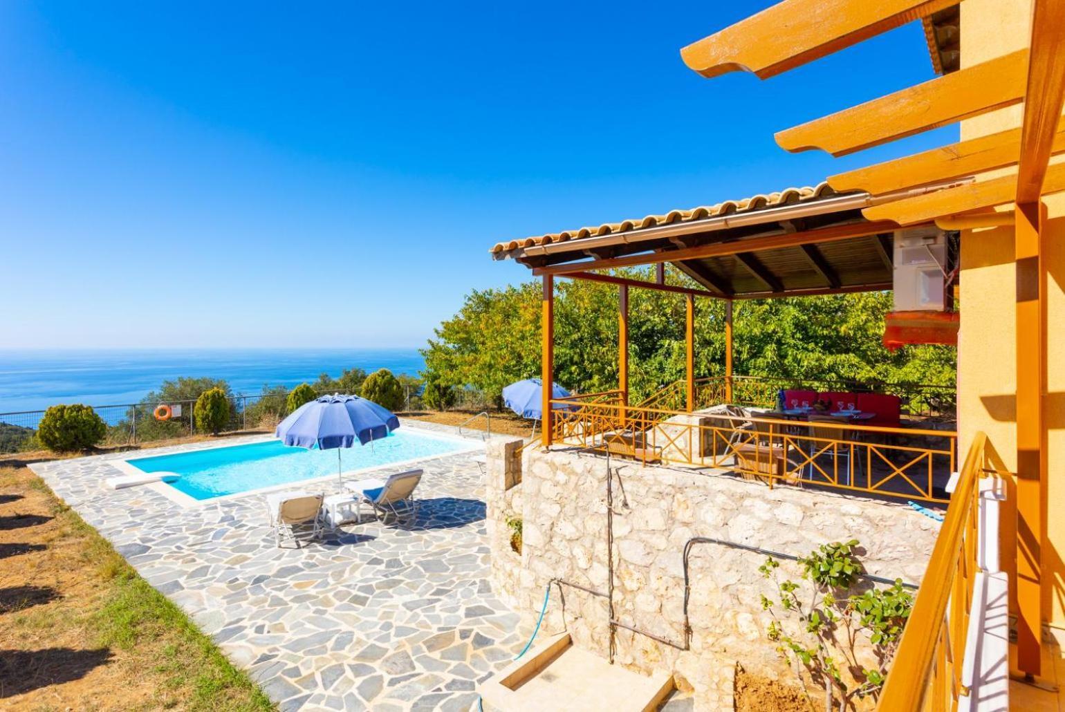 Villa Aetos Vasilikiádhes Esterno foto
